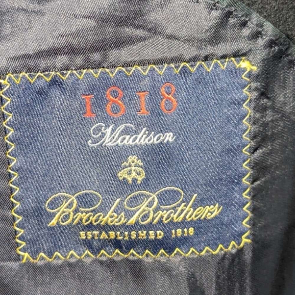 Loro Piana 100% Cashmere ( Brooks Brothers Navy Blazer..Size 46L - Picture 10 of 12